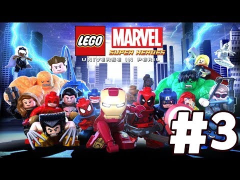LEGO Marvel Super Heroes: Universe in Peril Walkthrough Part 3 - Oscorp HD