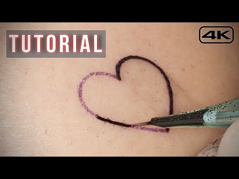 Beginner Tattoo Tutorial on Real Skin - How to Tattoo ✨ GIVEAWAY ✨
