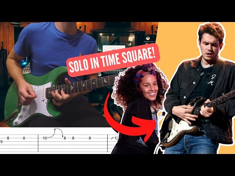 Gravity/If I Ain't Got You | Solo Lesson | John Mayer | TABs
