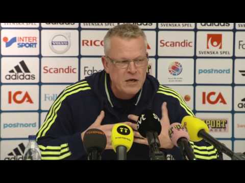 Se hela Janne Anderssons presskonferens - TV4 Sport