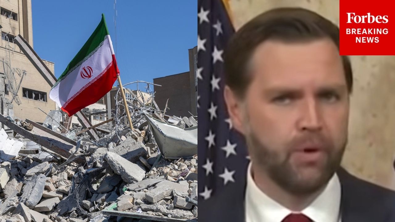 Video | JD Vance: Lack Of U.S.-Iran Agreement Is 'Bad News For Iran Much More Than It's Bad News' For U.S.