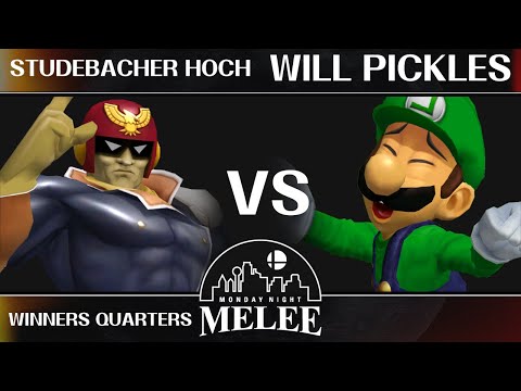 MNM 373 - Winners Quarters - Studebacher Hoch (Captain Falcon) VS Will Pickles (Luigi) - SSBM Melee