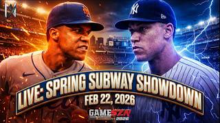 LIVE Mets vs Yankees: Spring Subway SHOWDOWN!