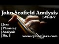 【No.6】Jazz Phrasing Analysis / John scofield