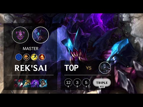 Rek'Sai Top vs Shen - EUW Master Patch 10.24