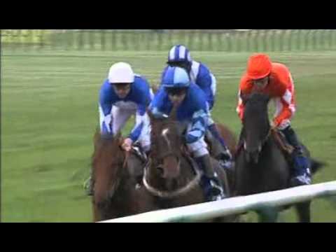 Shamardal takes the 2004 Dewhurst Stakes at Newmarket