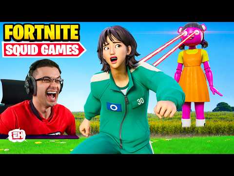 NickEh30 reacts to Squid Game in Fortnite!