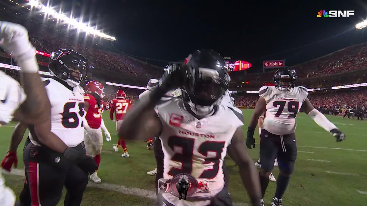 Texans take the lead with a rushing TD!