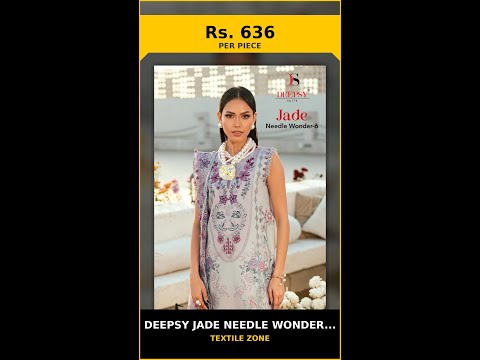 Deepsy Jade Needle Wonder 6 - Cotton Dupatta – product video thumbnail