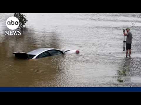 Flooding and severe storms from Texas to New York