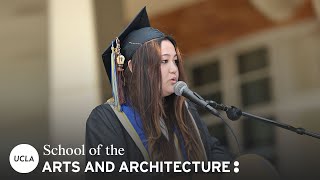 UCLA Arts Commencement 2025: Undergraduate Student Speaker Catherine Deal