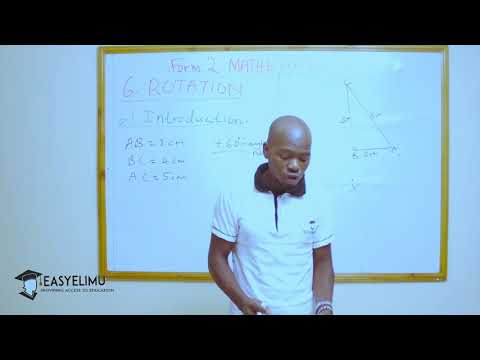 Rotation - Form 2 Mathematics EasyElimu