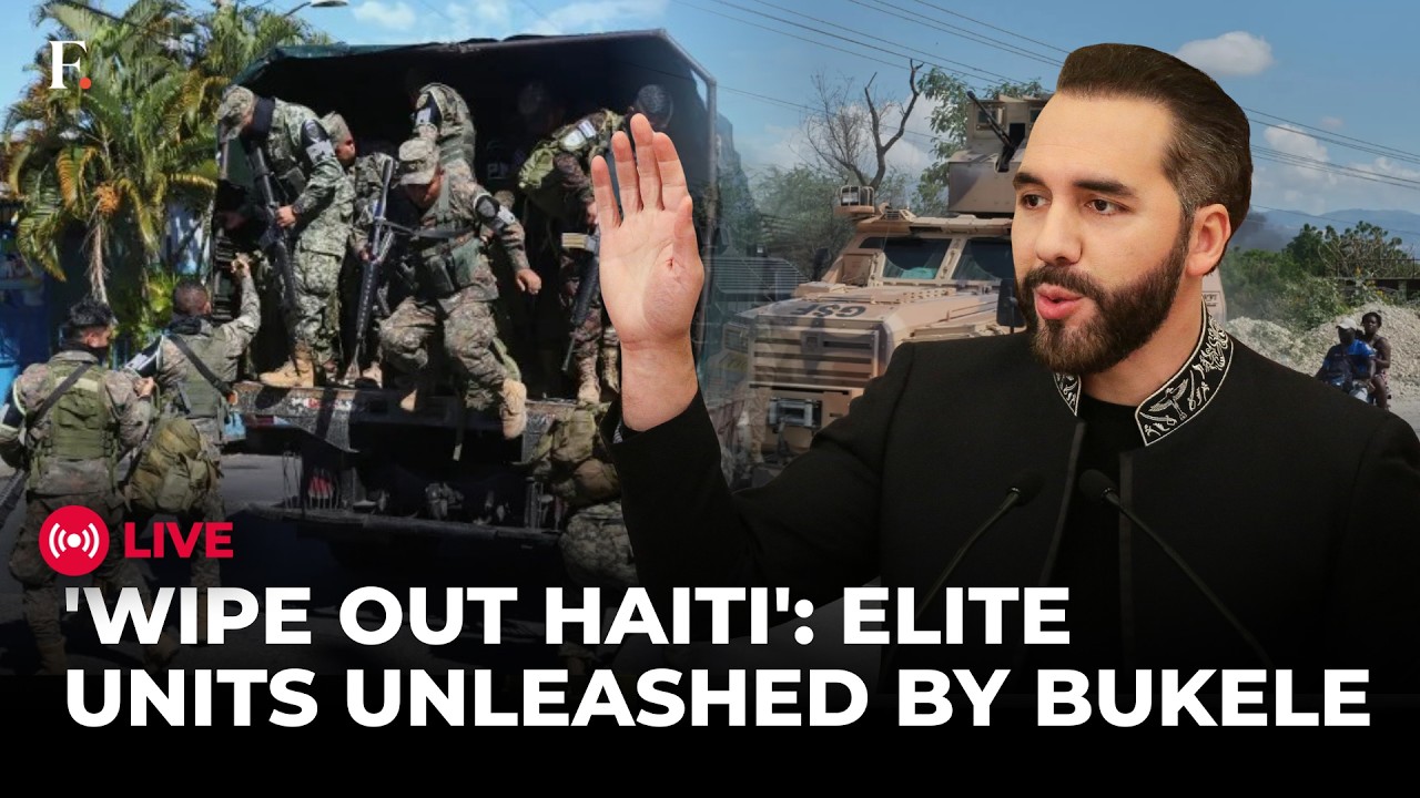 LIVE: 'Hostage Troops...': Haiti Faces Doomsday As El Salvador Unleashes Elite Forces To Free Units