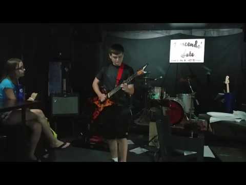 Joey Peavey guitar solo at The Rack 070117