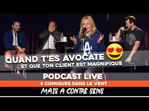 Avocate avec un client magnifique - Caroline Vigneaux