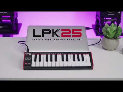 Akai Professional LPK25MK2 25 Key Compact Laptop Performance Keyboard image 7