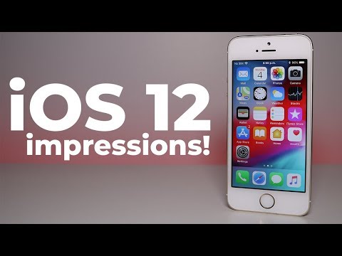 iOS 12 Impressions! (iPhone 5S is faster?)