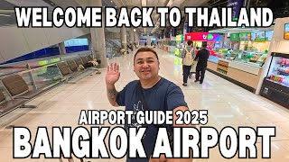 BANGKOK SUVARNABHUMI AIRPORT GUIDE | COMPLETE WALKTHROUGH & TRAVEL TIPS