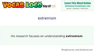 Video thumbnail for extremism