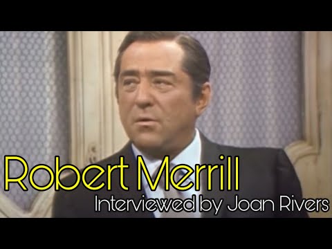 Robert Merrill on Joan Rivers show