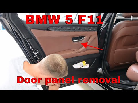 How to remove the door panel BMW 5er F11