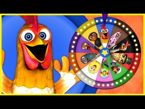 Rueda de la fortuna de Canciones de La Granja de Zenón | Aprende las aves | A Jugar