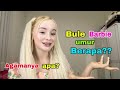 BULE BARBIE UMUR BERAPA AGAMANYA APA 🫣 MAU JADI WNA Bulebarbie