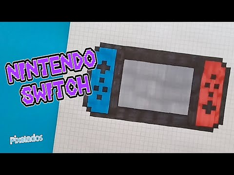 COMO DIBUJAR NINTENDO SWITCH PIXEL ART - PIXELADOS