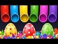 Learn Colors With Candy Surprise Eggs Colors Collection For Children
