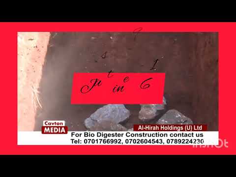 How to construct a Bio Digester to replace septic tanks in Uganda