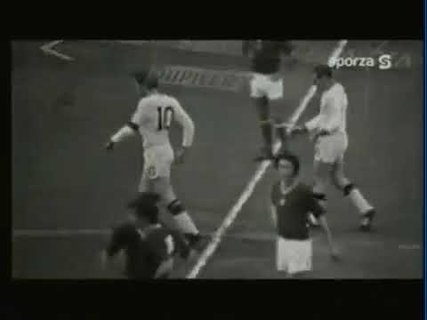 EURO-1972. Main tournament. 3rd place match. Belgium - Hungary - 2:1. Highlights.