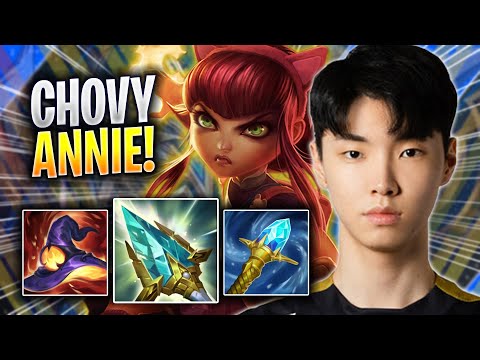 CHOVY IS SO CLEAN WITH ANNIE! - GEN Chovy Plays Annie MID vs Akshan! | Season 2023