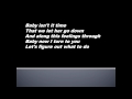 Roman Lob Conflicted (Lyrics on screen) 