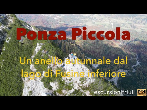 178 PONZA PICCOLA (4K) Un’affascinante escursione ad anello tra i paesaggi più iconici del Friuli.