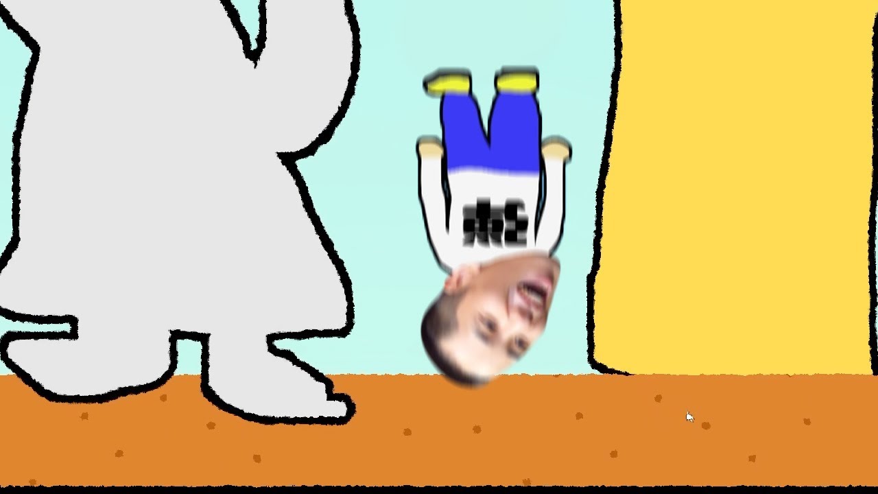 【Rubber Head Bob】ゴム頭の人間の登山ゲーム【タイショウ切り抜き】