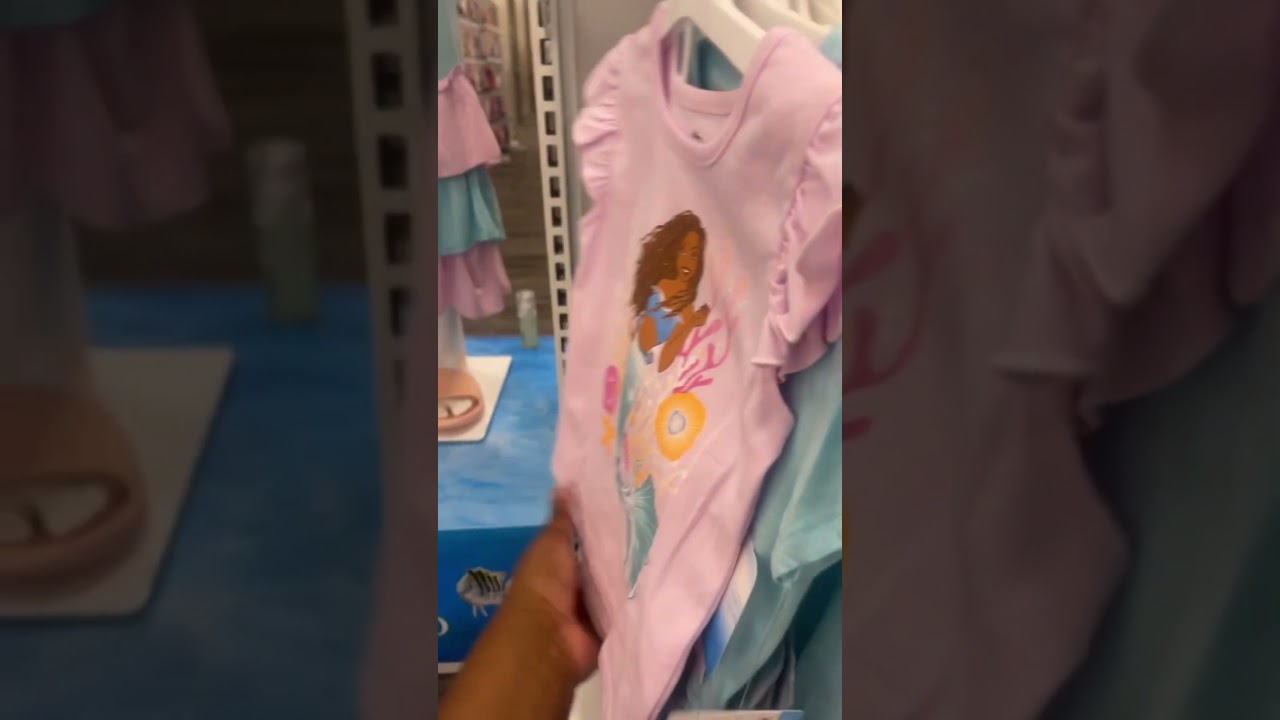 Little Mermaid Collection at Target #targetfinds #shopping #littlemermaid #hallebailey #kidsfashion