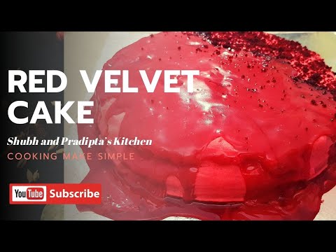 Red Velvet Cake Recipe | How to Make Red Velvet Cake