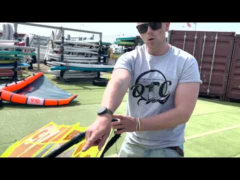 Setting up your windsurf sail