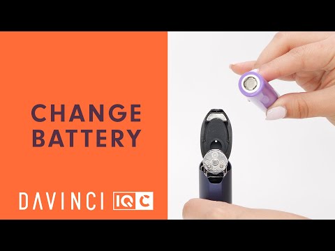How To Change The Battery on Your IQC Vaporizer