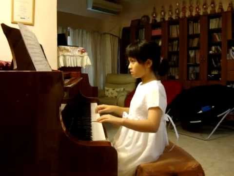 ABRSM 1996 and 2011 - 2012 Piano Exam Grade 1 A:3,James Hook (1746 - 1827) Gavotta Op.81 No.3  ~ 雲萱