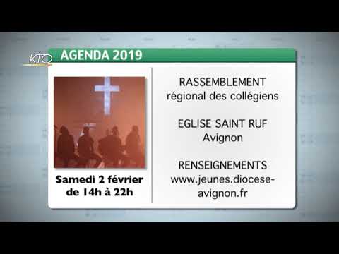 Agenda du 14 janvier 2019