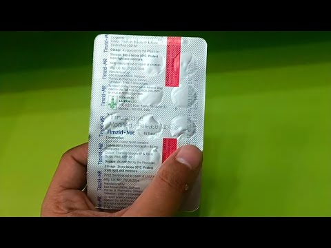 Trimetazidine Modified Release Tablets Use In Hindi | Timzid - MR Tablet Uses In Hindi