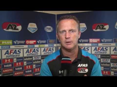 Reactie Van den Brom na AZ - Hertha