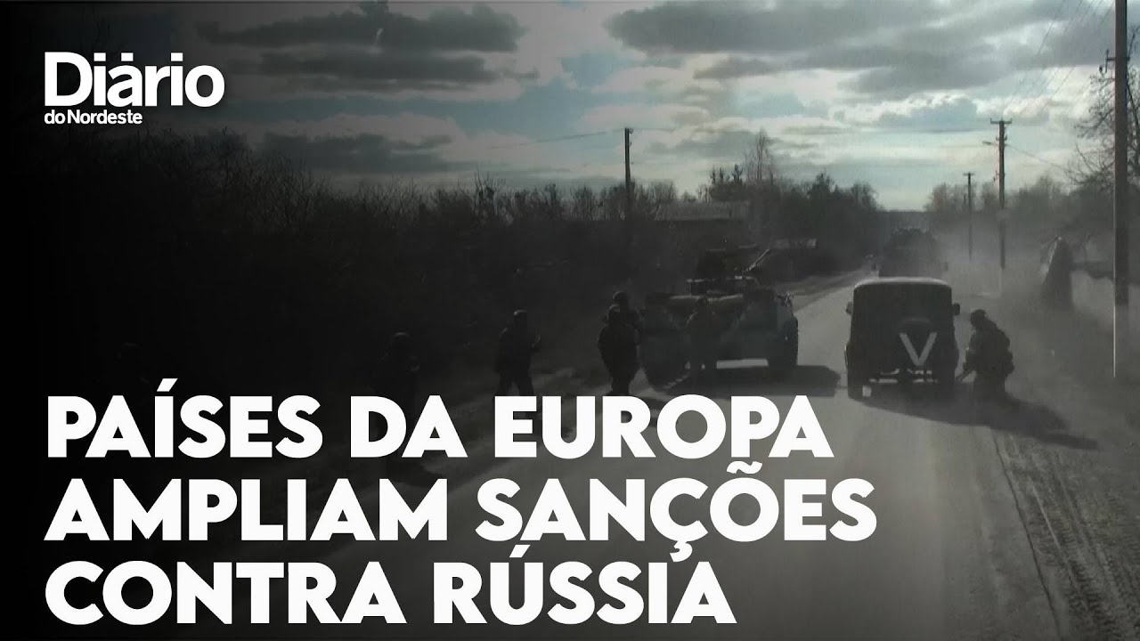 Imagem da notícia: Países da Europa ampliam medidas contra guerra da Rússia com a Ucrânia