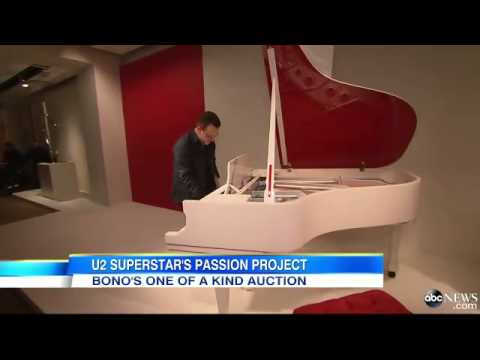 U2News - Bono Putting on Auction to Fight AIDS