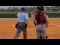 Pitching against Lennard High School