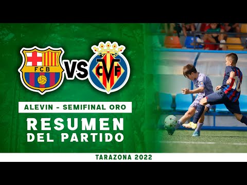 RESTV / F.C. Barcelona 3 - Villarreal C.F. 0 / ALEVÍN / Semifinal - FASE ORO
