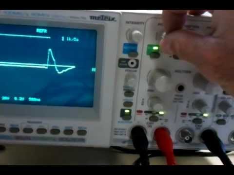 comment regler oscilloscope