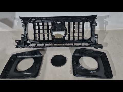 Решетка радиатора Rocket для Mercedes G сlass W463 2018-2024 гг - фото 1 - id-p2953809881