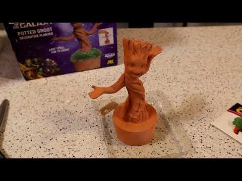 Chia Pet Marvel Guardians Of The Galaxy Potted Groot Plant Review